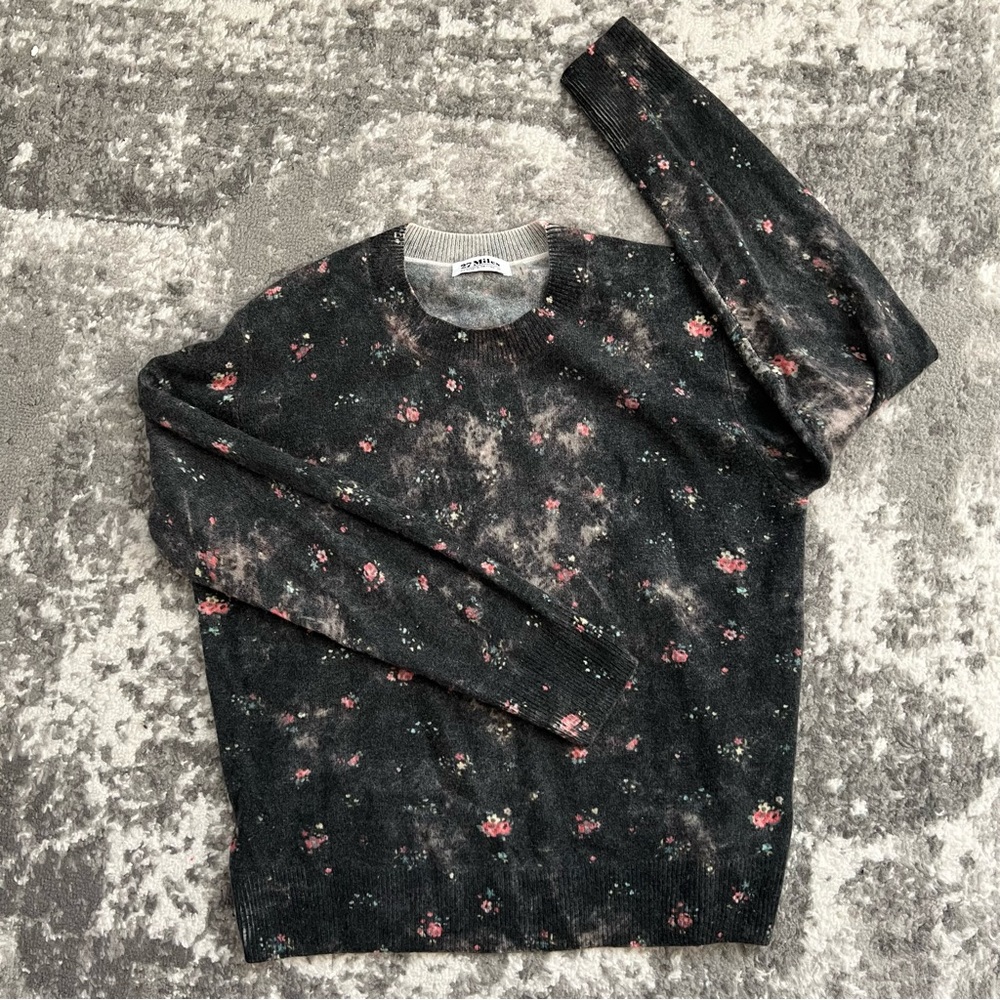 27 MILES Cashmere Crew Neck Sweater